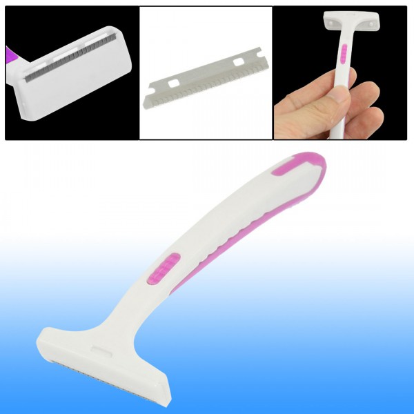 SHAVER WITH PLASTIC HANDLE W/BLADE