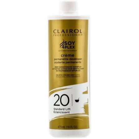 Clairol Soy 4Plex Creme Permanent Developer 20 Volume 16 oz Clairol Soy 4Plex Creme Permanent Developer 20 Volume 16 oz