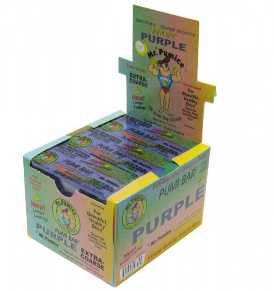 MR. PUMICE PURPLE PUMI BAR 12/PC DISPLAY
