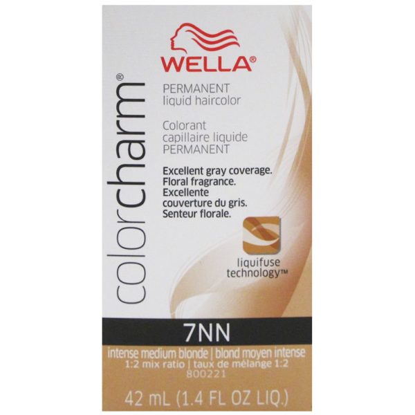 Wella Color Charm Permanent Liquid Haircolor 7NN Intense Medium Blonde 1.4 oz