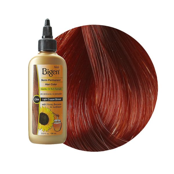 BIGEN SEMI LIGHT COPPER BROWN #CB-4 BIGEN SEMI LIGHT COPPER BROWN #CB-4