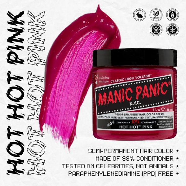 AMPLIFIED HOT HOT PINK MANIC PANIC