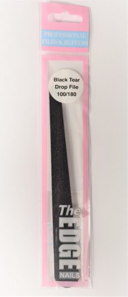 The Edge Black Teardrop File